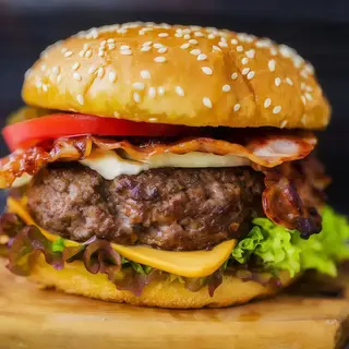 Burrata burger