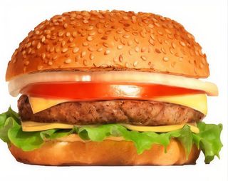 Hamburger con cotoletta di pollo