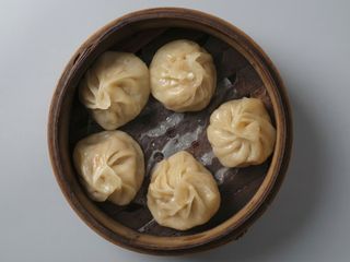 10. Xiao long bao con carne