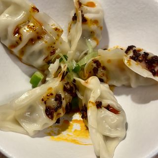 Gyoza di pollo al vapore in salsa piccante 5 pz.