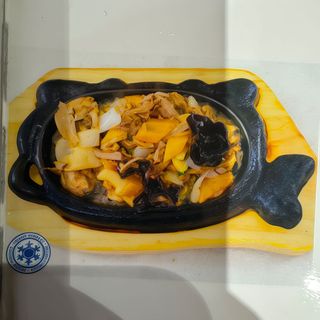 117 Anatra alla piastra con verdure