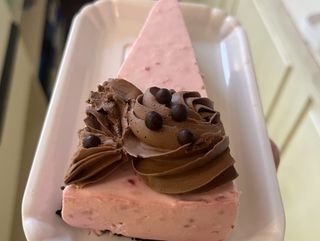 Cheese cake Oreo, lamponi e cioccolato