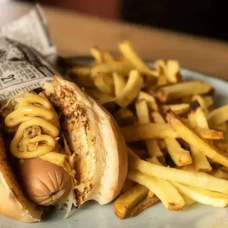 Menu Hot dog