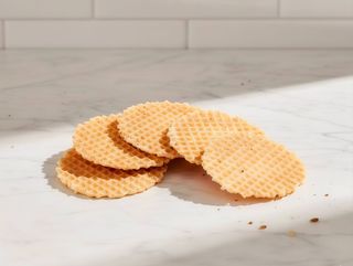 Cialdine croccanti rotonde