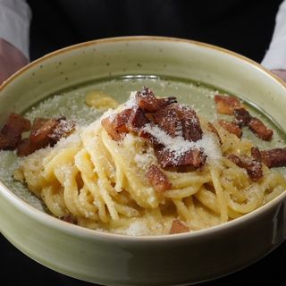 Spaghetti freschi alla carbonara