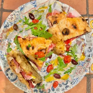 Focaccia prosciutto