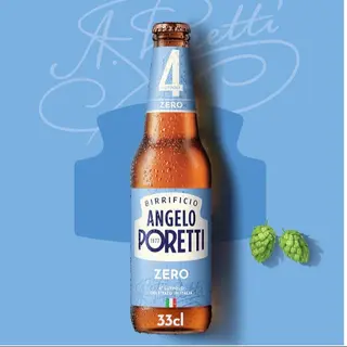 Poretti zero 4 luppoli 33cl