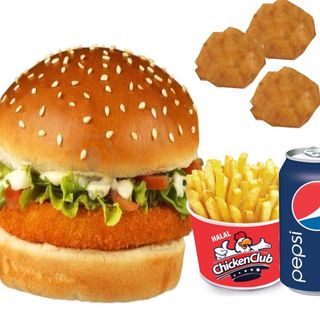 Combo supreme burger 