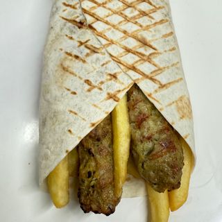 Piadina Seek Kebab + Patatine