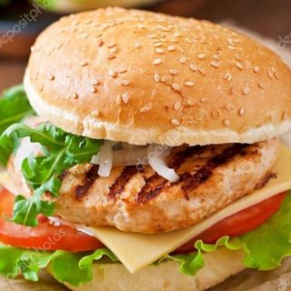 Grill tower tikka burger 