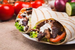 Piadina kebab