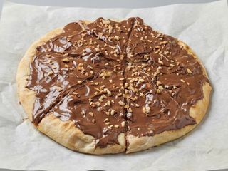Spianata alla Nutella e Noccioline