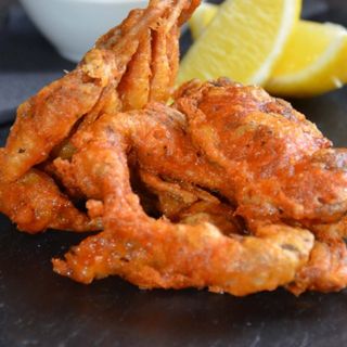 Tempura crabs