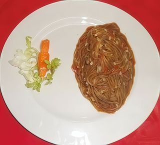 Spaghetti di soia piccante