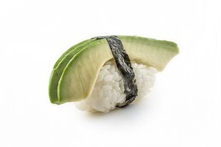Nigiri avocado sushi