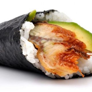 Temaki unagi avocado