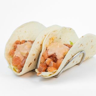 Tacos tartare salmone