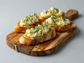 Bruschetta con crema di carciofi