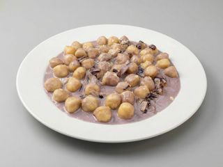 Gnocchi radicchio e gorgonzola