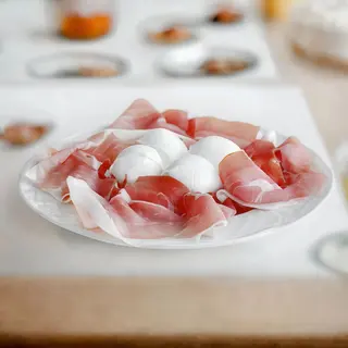 Crudo e Mozzarella - 2 persone