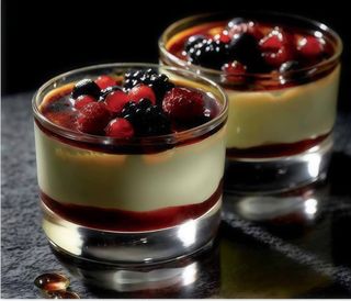 D24  Coppa creme brulle e frutti di bosco