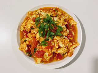 166. Uova strapazzate con pomodoro 番茄炒蛋