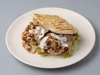Panino con kebab