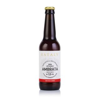 Ambrata non filtrata eataly 0,33cl