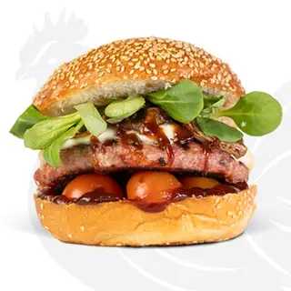 Black burger
