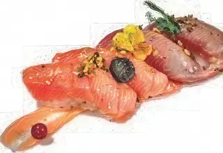 Sushi set - nigiri fumé -  6 pezzi