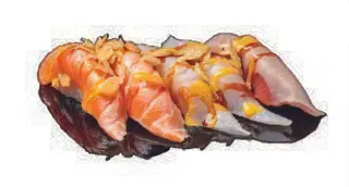 Sushi set - nigiri spicy