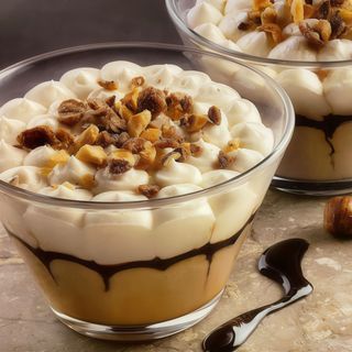 Coppa mousse Chantilly e caffè