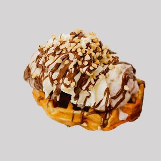 Waffel gelato