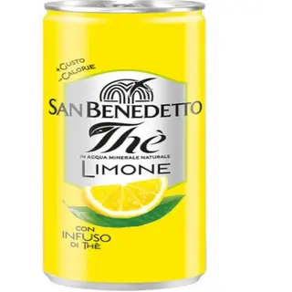 Tè al limone in lattina