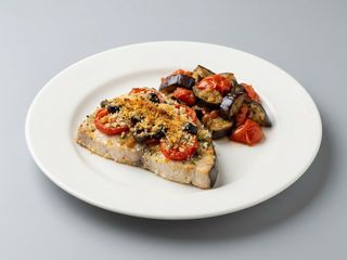 Pesce Spada e melanzane 500g