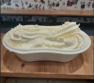 Vaschetta di panna montata da 1 kg