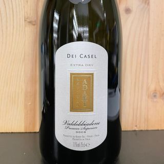 Prosecco di Valdobbiadene DOCG extra dry Dei Casel Adami 75 cl