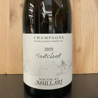 Champagne Premier cru Nicolas Maillart Montchenot 75 cl