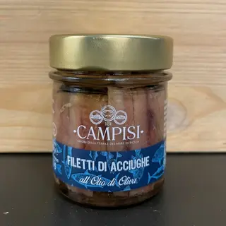 Filetti di acciughe in olio d'oliva 100 gr