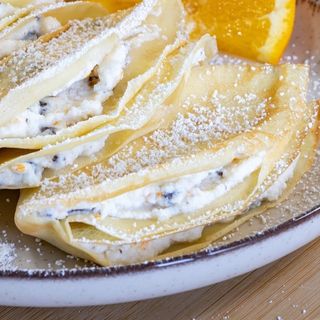 Crêpes con ricotta 