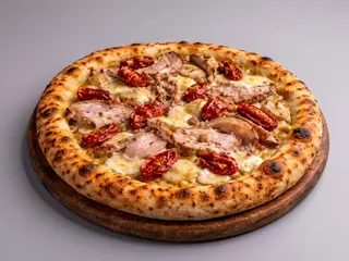 Pizza happy porc