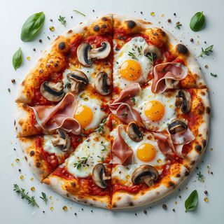 Pizza capricciosa maxi