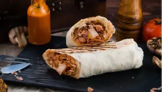 Rotolo kebap  menu lattina +patatine