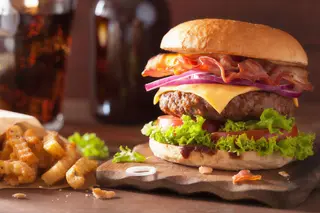 Hamburger dallas doppio