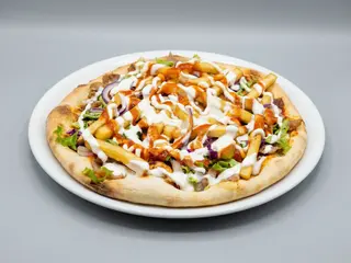 Pizza kebab mini+verd e patatine