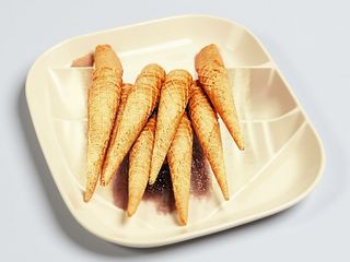 Coni in cialda croccante