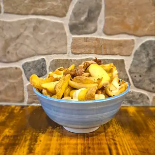 Provola affumicata e porchetta