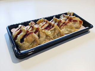 Gyoza croccanti di maiale