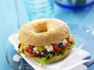 Panino con Formaggio Feta