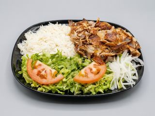 Piatto Kebab con Riso